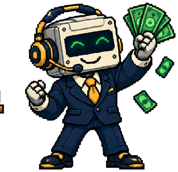 the broker fans the cash
